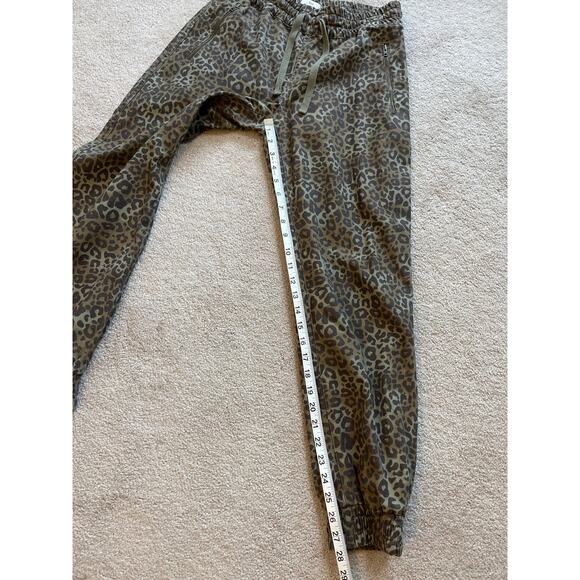 Tna Aritzia Alix Leopard Print Joggers Size S Brown Animal Pull-On Streetwear - Picture 8 of 8